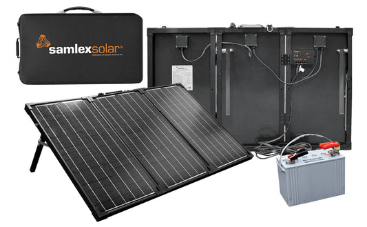Samlex Portable Solar Charging Kit 90W