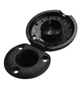 Attwood Black Stainless Steel Pole Light Base Bulk