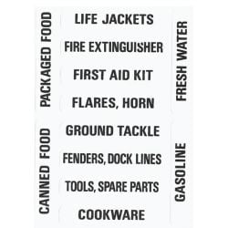Forespar Labels Tank (208)