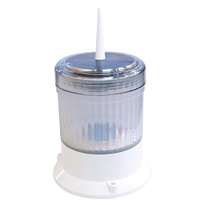 Dock Edge Solar Piling Cap Light - Steveston Marine and Hardware
