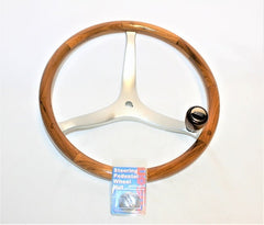 Edson Power Wheel Teak 16 Tap Shaft