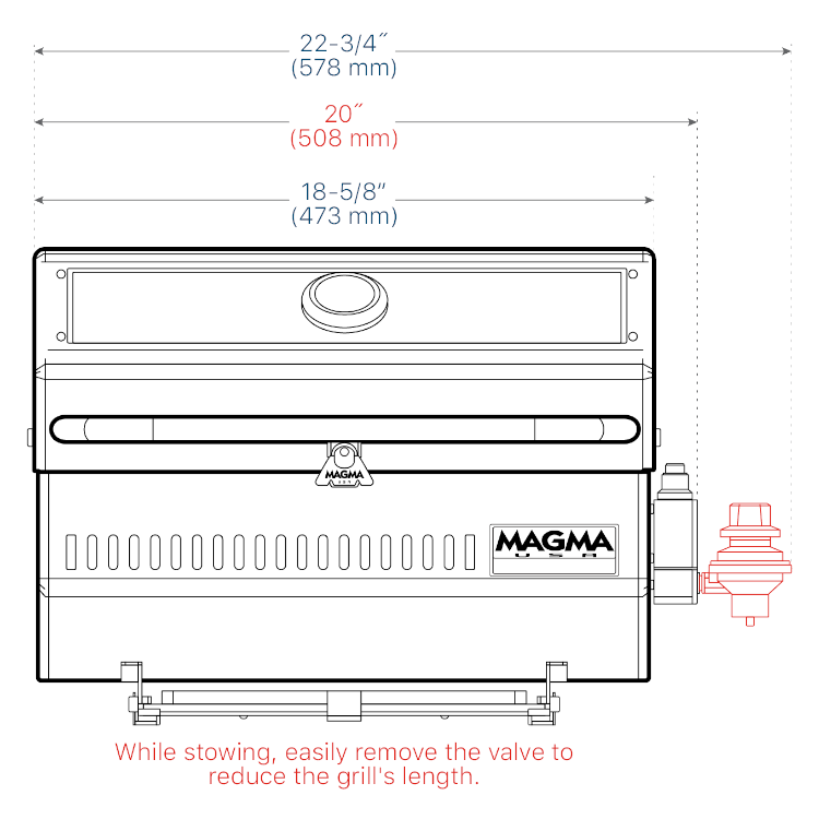 Magma Catalina II Infrared Gas Grill (A10-1218-2GS-CSA)