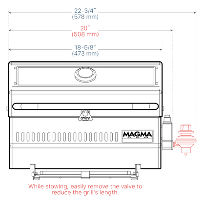 Magma Catalina II Infrared Gas Grill (A10-1218-2GS-CSA)
