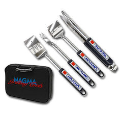 magma stainless steel 5pc. grill tool set