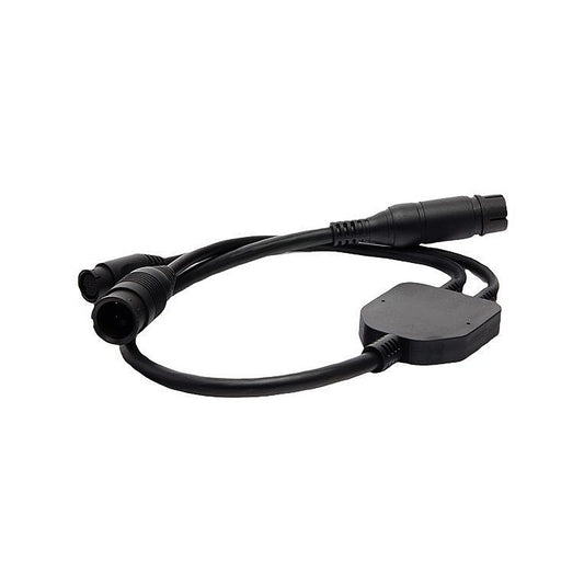Raymarine Adaptor Cable (25-pin to 9-pin and 7-pin Y-Cable) used to attach DownVision and existing transducers to Axiom RV