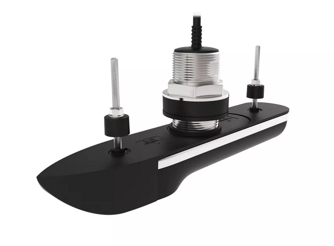 Raymarine RVM-400 RealVision 3D Stainless Steel Through Hull Transducer 0 Deg., Direct Connect to AXIOM2 and RVM1600 (8M Cable) - A80704