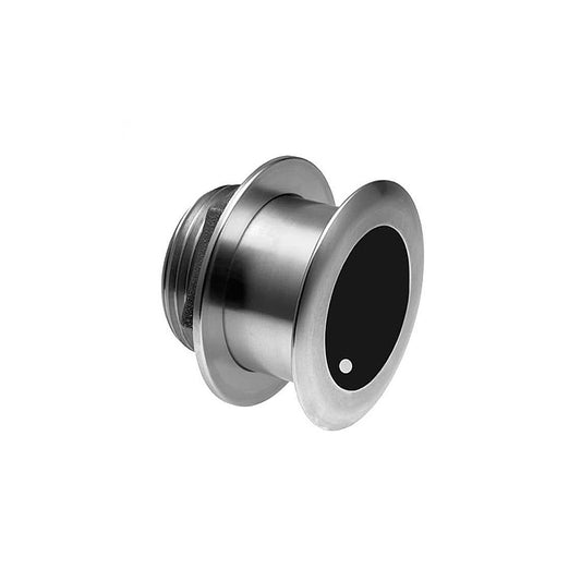 Raymarine SS715MW Stainless Steel Medium Ultra-Wide Tilted Element Thru-Hull Transducer 20-Degree Angle