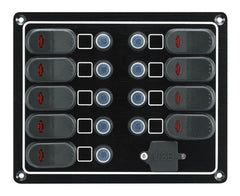 Victory Switch Panel, 9x15A Breaker - AA10263