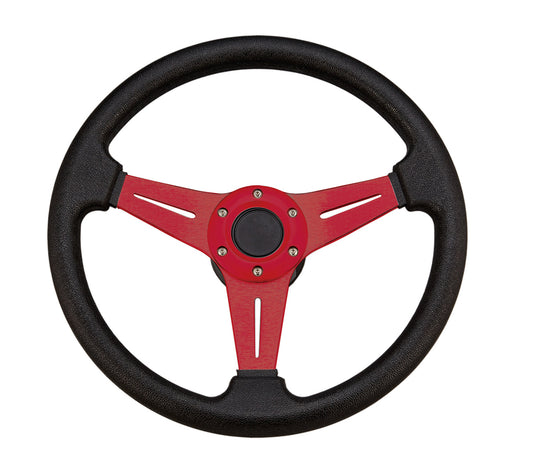 Victory Steering Wheel 3 Spoke Red