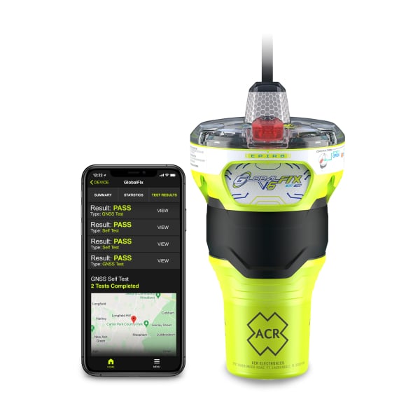 ACR GlobalFix V6 EPIRB with Return Link Service and Mobile App Cat 2 - 2854.63