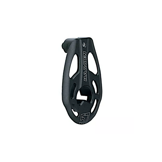 Harken Sideplate with Helicoils - 57mm Black Magic Block (AL-3702)