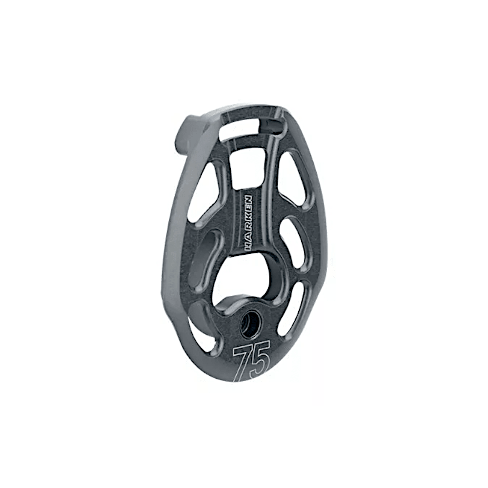 Harken Sideplate - 75mm Black Magic Loop Block (AL - 3727) - Steveston Marine and Hardware