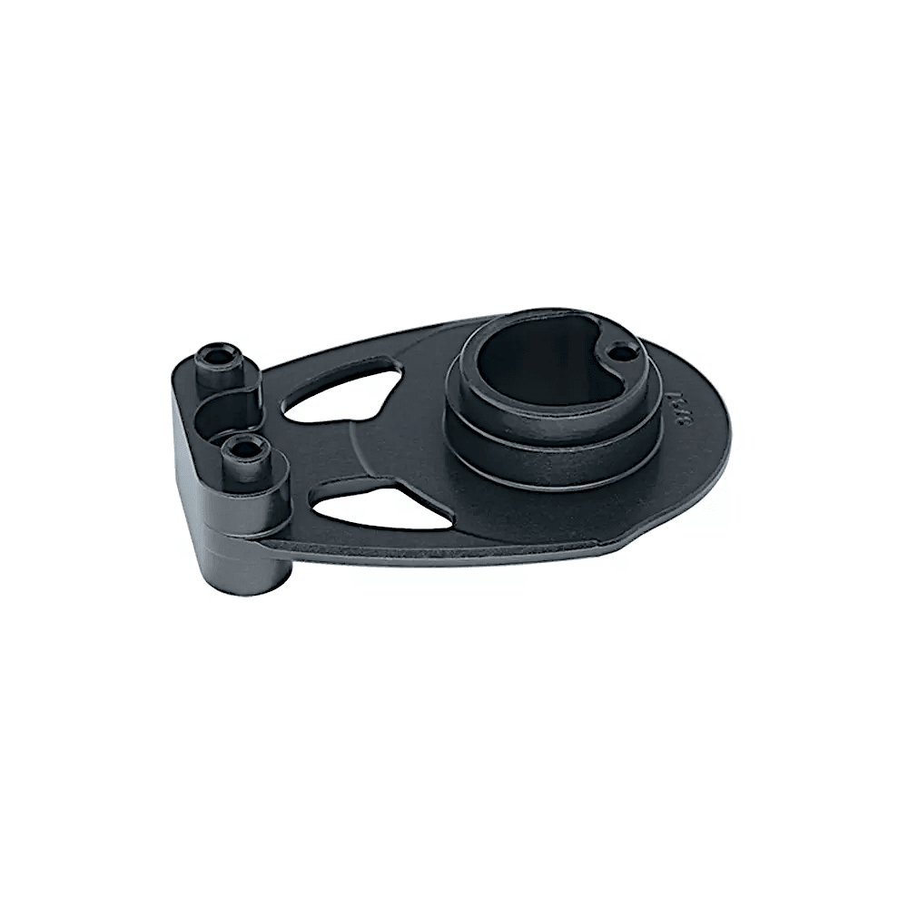 Harken Center Plate - 75 mm Black Magic Double Footblock (AL - 3737) - Steveston Marine and Hardware