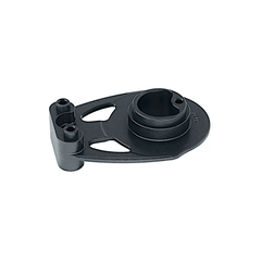 Harken Center Plate - 75 mm Black Magic Double Footblock (AL - 3737) - Steveston Marine and Hardware