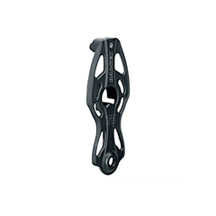 Harken Sideplate with Helicoils - 75mm Black Magic Spriddle Block (AL - 3747) - Steveston Marine and Hardware