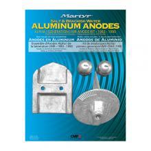 Anode Kit Aluminum Merc Alpha Gen I