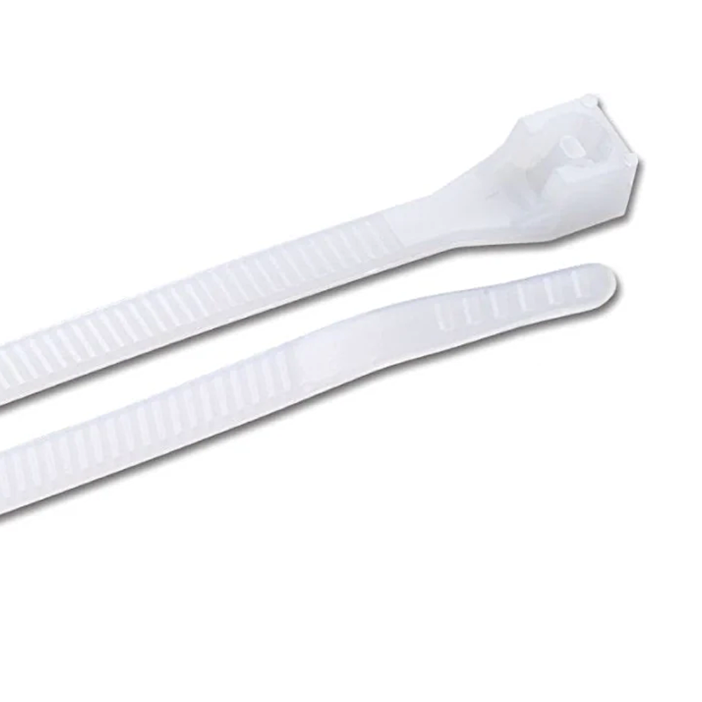 Ancor Cable Ties – Natural & UV-Resistant Black, 4" to 14"