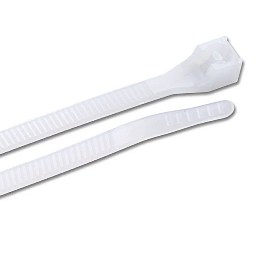 Ancor Cable Ties – Natural & UV-Resistant Black, 4" to 14"