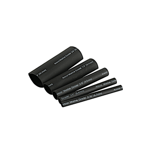 Ancor 3/16" - 3/4" Heat Shrink Tubing, Black - Steveston Marine and Hardware
