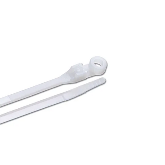 Ancor Mounting Cable Ties - Natural & UV-Resistant Black, 4" to 14"