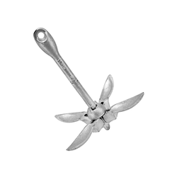 Anchor Folding Galvanized (1.5 - 17.6 lbs) - Steveston Marine and Hardware