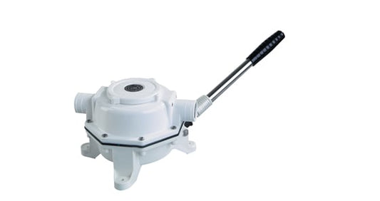 Whale Pump U/Deck 1-1/2" White Manual