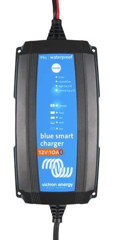Victron Blue Smart IP65 Charger 12/10(1) 120V NEMA 1-15P - BPC121031104