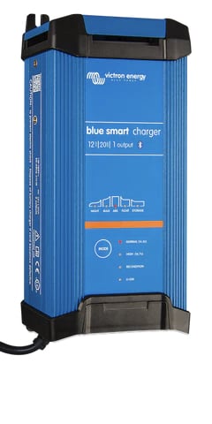 Victron Blue Smart IP22 Charger 12/20(1) 120V NEMA 5 - 15 - BPC122045102 - Steveston Marine and Hardware