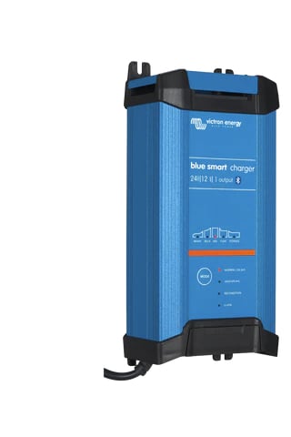 Victron Blue Smart IP22 Charger 24/12(1) 120V NEMA 5-15 - BPC241245102