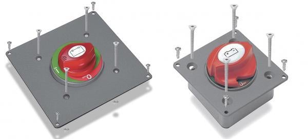 Bep Single Recessed Mounting Plate