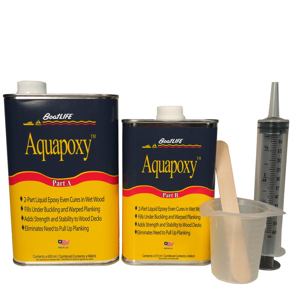 Boatlife Wet Wood Epoxy (Qt Kit)