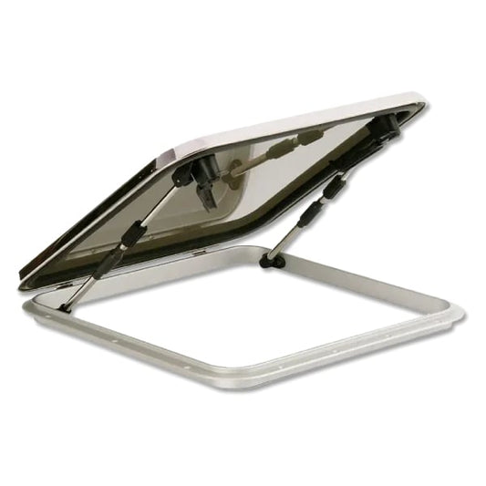 Bomar Stainless Steel 20 Sqr Hatch 3/8 Acrylic