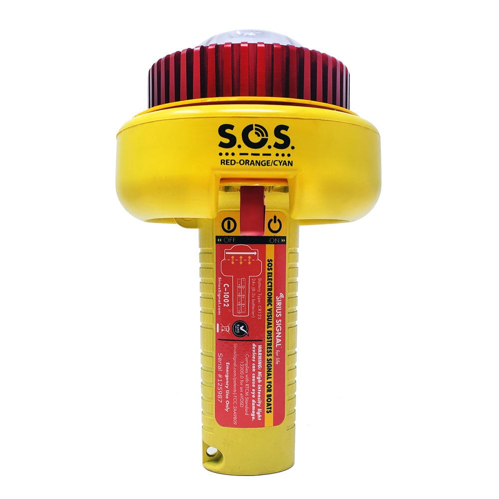 Sirius Signal Electronic Visual Distress Signal C - 1002 - Steveston Marine and Hardware
