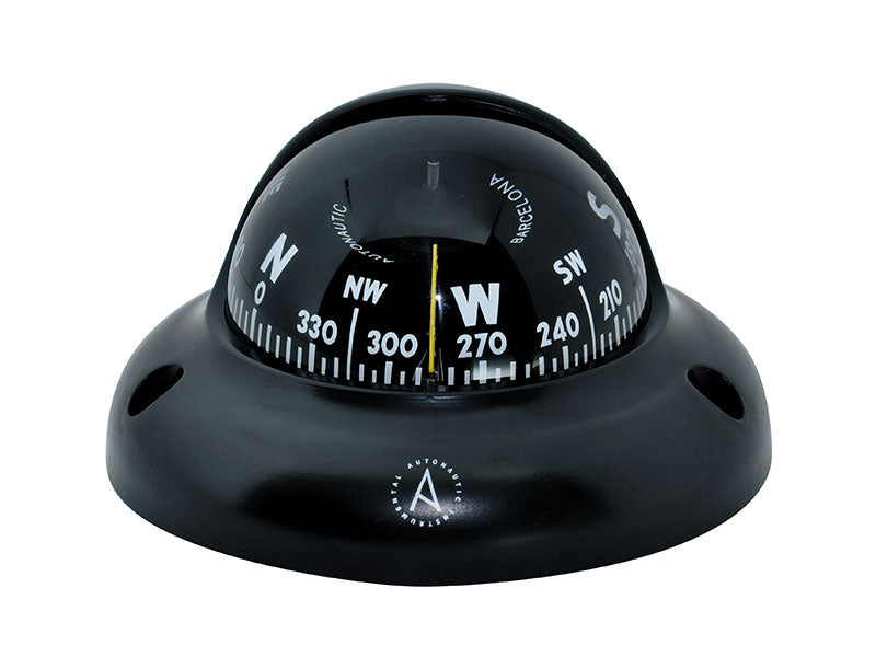 Surface Mount Compass 65mm Black-C3001