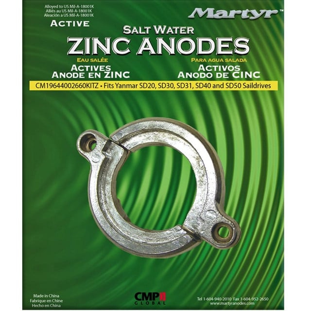 CMP Global Yanmar-Anode Kt Magnesium