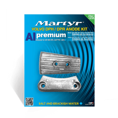 Martyr Volvo DPS Cavitation Plate Anode (Aluminium) - Steveston Marine and Hardware