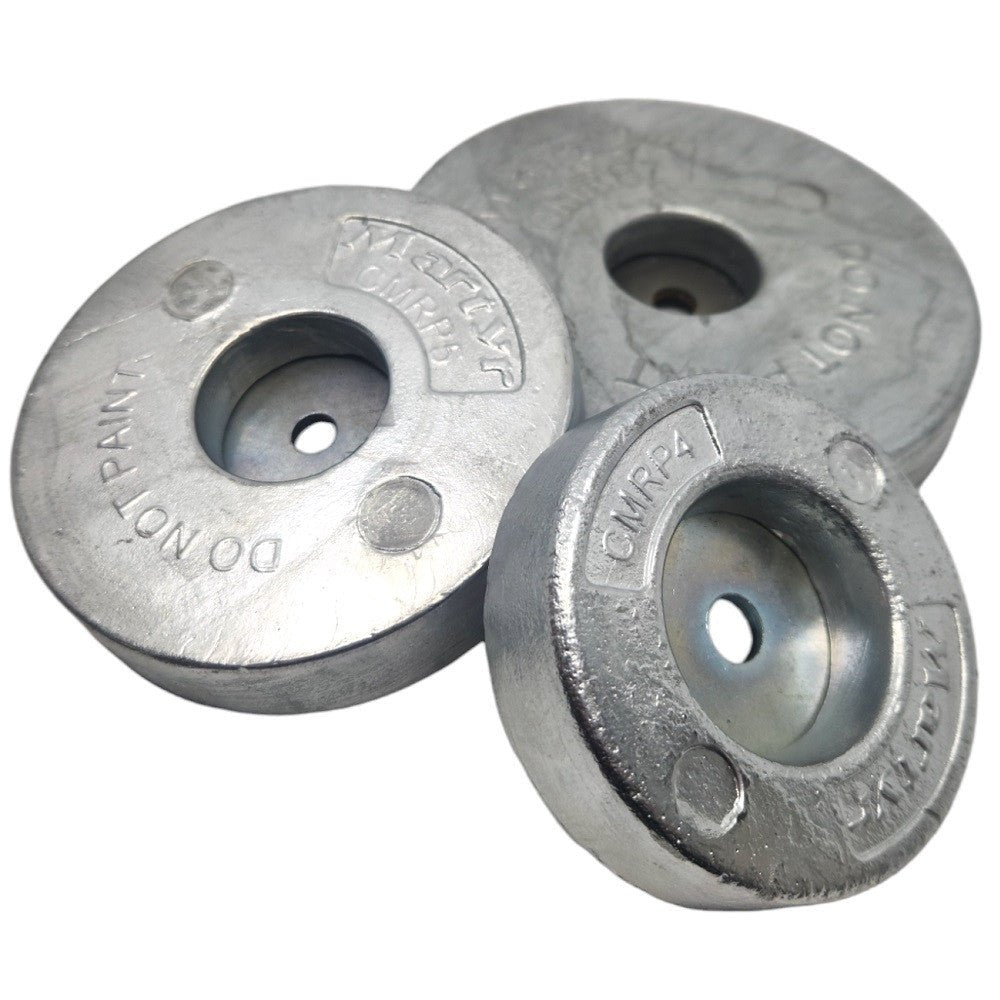 Martyr Bolt - On Round Plate Anode - Steveston Marine and Hardware