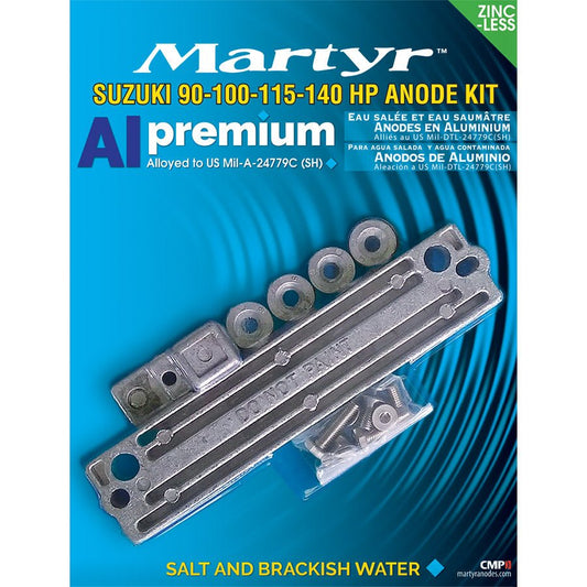 Martyr Suzuki Outboard Anode Kits - Steveston Marine and Hardware