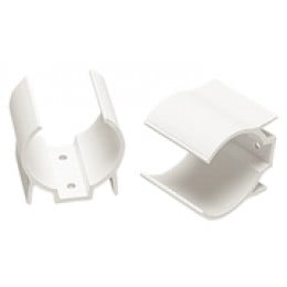 Beckson Clipmate 3/4 White (Pair)