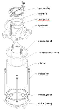 Buck Algonquin Gasket Only - Steveston Marine and Hardware