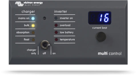 Victron Digital Multi Control 200/200A GX (90DEG RJ45) - DMC000200010R