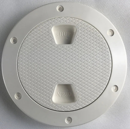 Beckson 4 Screwout D Plate Beige Diamd