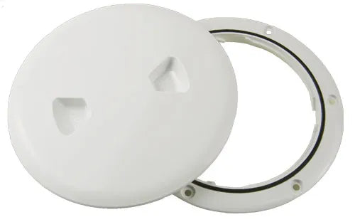 Beckson 5 Twist Out Deck Plate-Beige