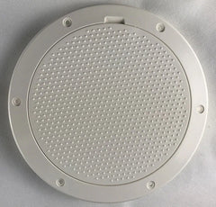 Beckson 6 Screw Out Deck Plate-Beige