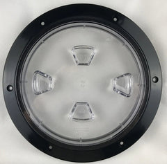 Beckson 8 Deck Plate-Black/Clear