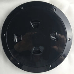 Beckson Deck Plate 8Black Screw Out