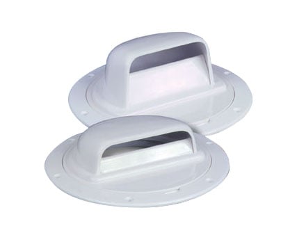 Beckson Vent W/Dp 6 Pryx3 H Wht