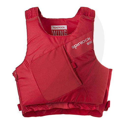 Spinlock Size 4 Wing Pfd Side Zip Red