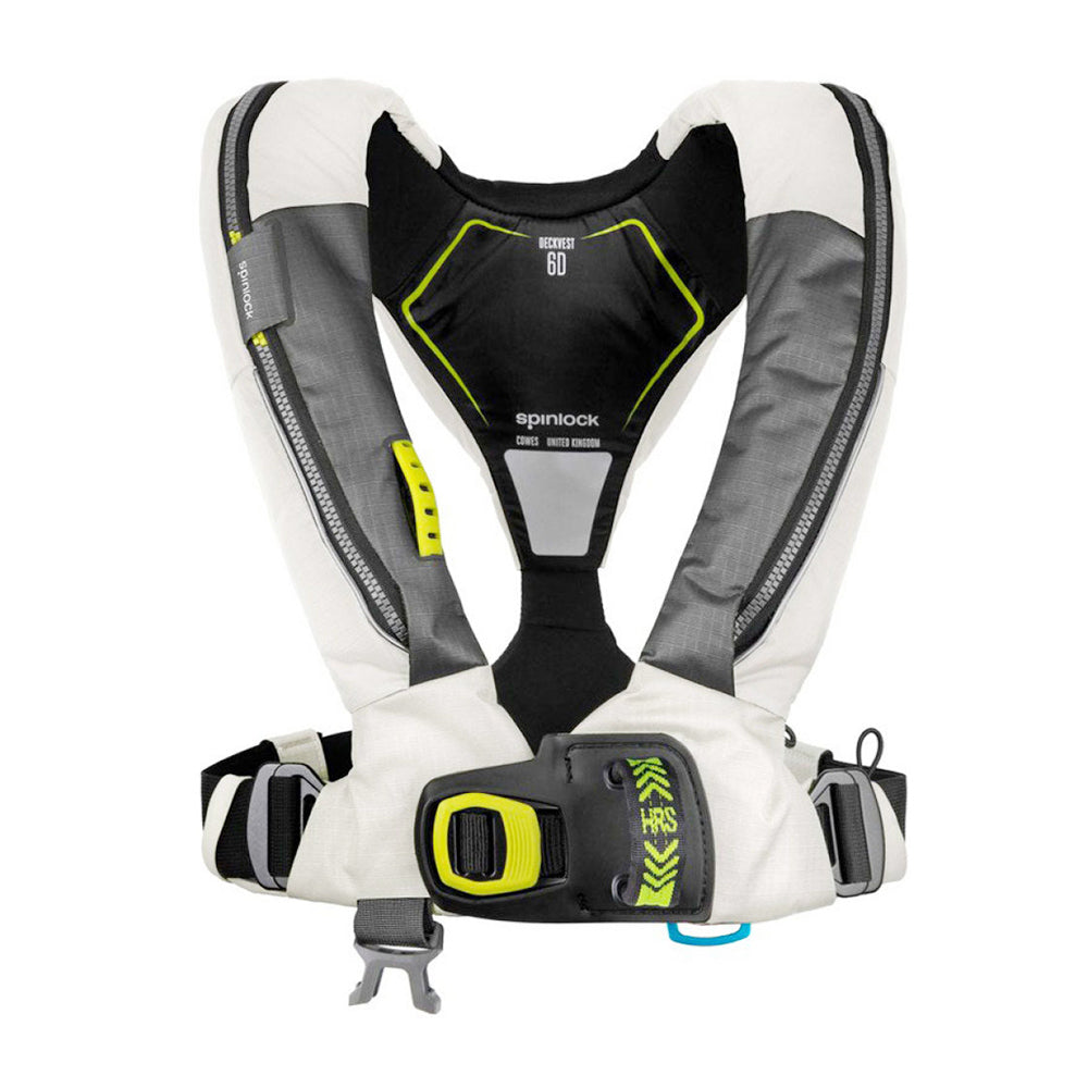 Spinlock Deckvest 6D 170N - Tropic White w/ HRS - DW-LJH6D/ATW/HRS