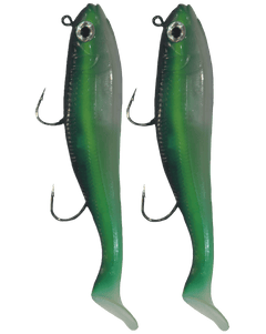 Lighthouse 3oz Mega Bite Swim Tail Jig Derby Winner 2 pcs - Steveston Marine and Hardware
